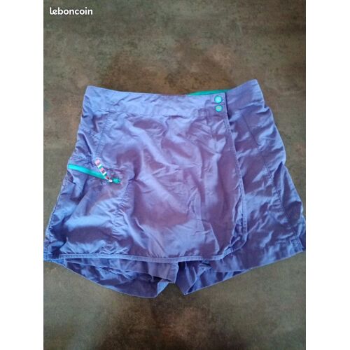 Jupe Short Violet Fille 14 Ans Quechua Très Bon État