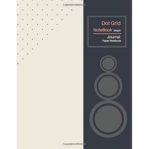 Dot Grid Notebook: Dotted Notebooks Paper Large (8.5 X 11 Inches), A4 100 Pages - Bullet Dot Grid Journal Graphing Pad - Drawing & Note Taking (Tofu Cover)