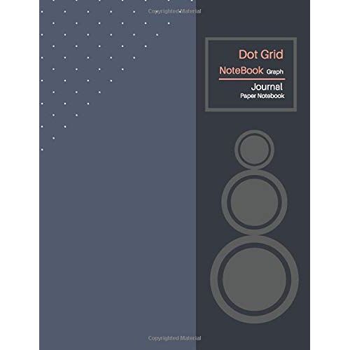 Dot Grid Notebook: Dotted Notebooks Paper Large (8.5 X 11 Inches), A4 100 Pages - Bullet Dot Grid Journal Graphing Pad - Drawing & Note Taking (Sargasso Sea Cover)