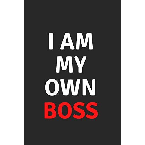 I Am My Own Boss, Dotted Journal Bullet, Dot Grid Paper, Boost Productivity,Pretty, Cute, Organize, Bullet Journal