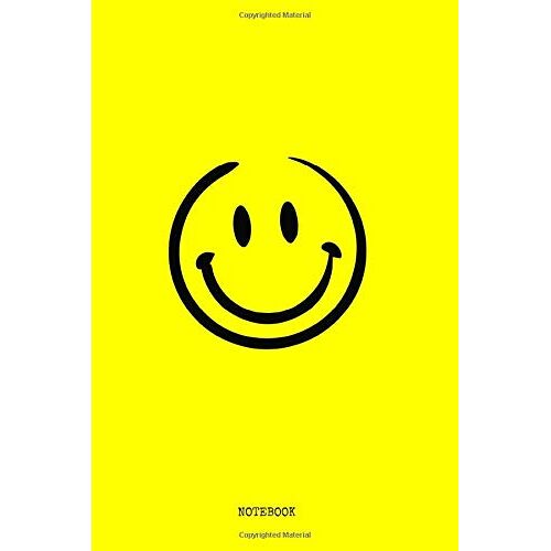Notebook: Lined Notebook Journal - Smiley Face - 150 Pages - Medium (6 X 9 Inches)