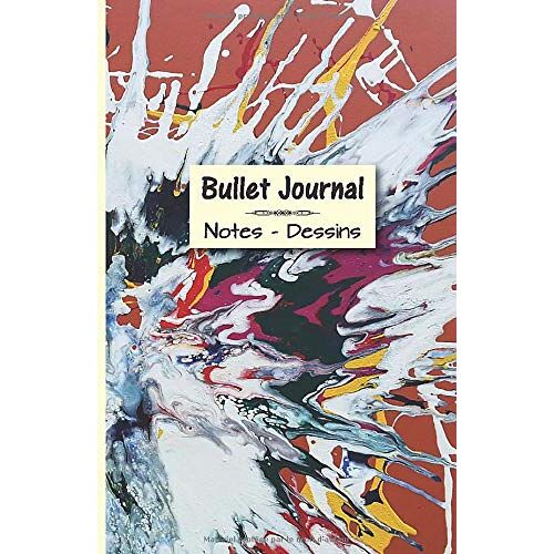Bullet Journal | Notes - Dessins: Carnet De 110 Pages | Format 14 X 21,6 Cm (5,5 X 8,5 Pouces) | Papier Blanc Crème Avec Pointillés