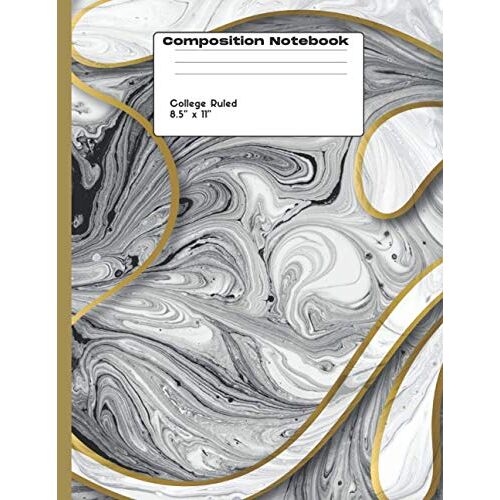 Composition Notebook College Ruled 8,5'' X 11'': Marble Composition Notebook, Diary, Journal Or Notes Taking. College Ruled, 100 Pages For Writting, Perfect Gift For Those Who Love The Sky, Planets, S