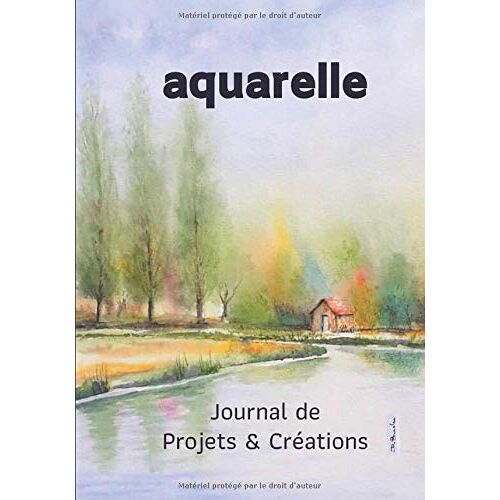 Aquarelle - Journal De Projets Et Créations: Carnet D'art | 20 Fiches Conçues Par Un Aquarelliste Chevronné | Indexez Et Recensez Vos Aquarelles Et Informations Utiles | Gardez Une Trace De Chacune De