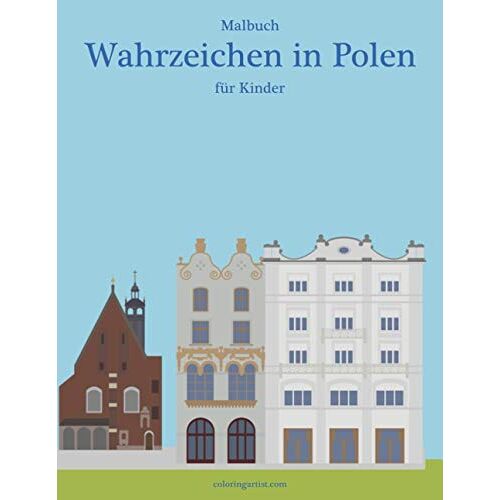 Malbuch Wahrzeichen In Polen Fuer Kinder
