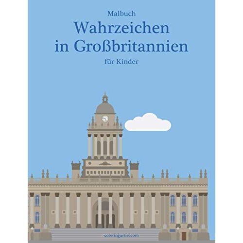 Malbuch Wahrzeichen In Grossbritannien Fuer Kinder
