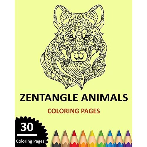 Zentangle Animals Coloring Pages