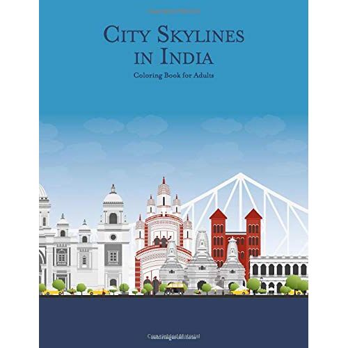 City Skylines In India Coloring Book For Adults
