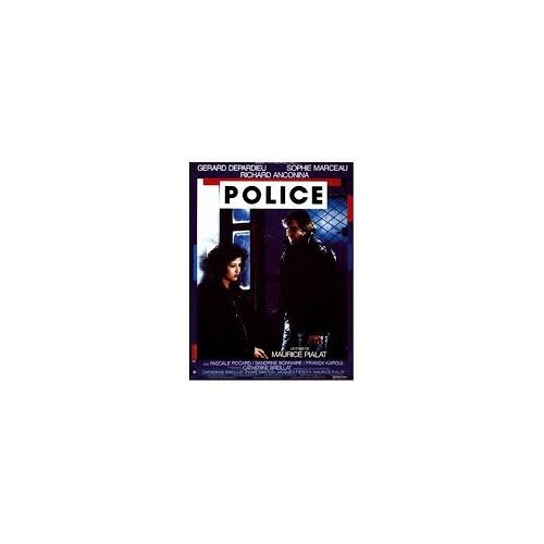 Police De Maurice Pialat Avec Gérard Depardieu, Sophie Marceau... - Affiche Originale De Film Format 40 X 60 Cm