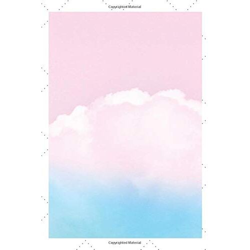 Bullet Journal: Simple Design With Clouds, Rainbow Colored, Dotted Grip (6"X9")