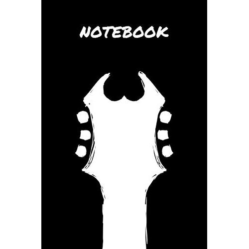 Notebook: Guitar - Rock - Notebbok Lined - 120 Pages - 6 " X 9 "