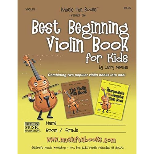 Best Beginning Violin Book For Kids: Combining Two Popular Violin Books Into One!