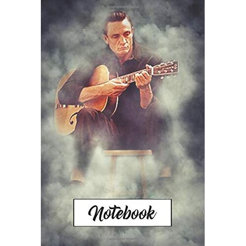 Notebook : Johnny Cash Lined Notebook Journal 102 Pages Journal For Teens, Perfect For School, Diary, Journal, Perfect Gift Series #11