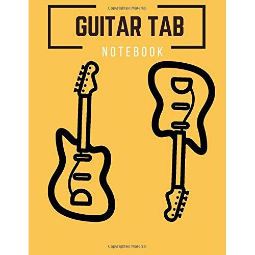 Guitar Tab Notebook: Guitar Tablature,Journal For Composing Music ,120 Pages, Large Size (8.5x11)