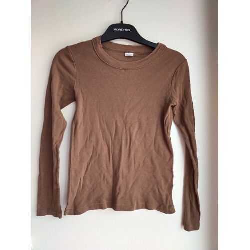 T-Shirt Petit Bateau Marron Café 10 Ans