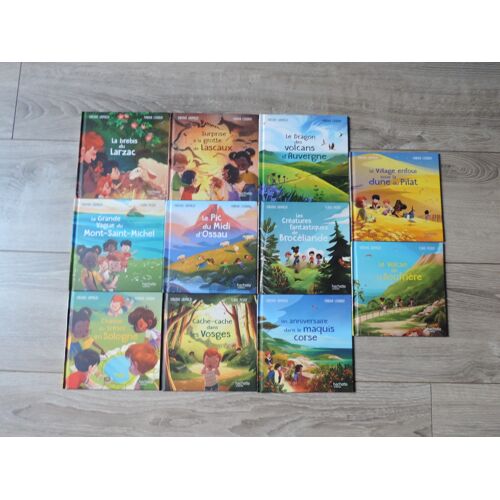 Livres Hachette Jeunesse X 11 : Serie Merveilles De France