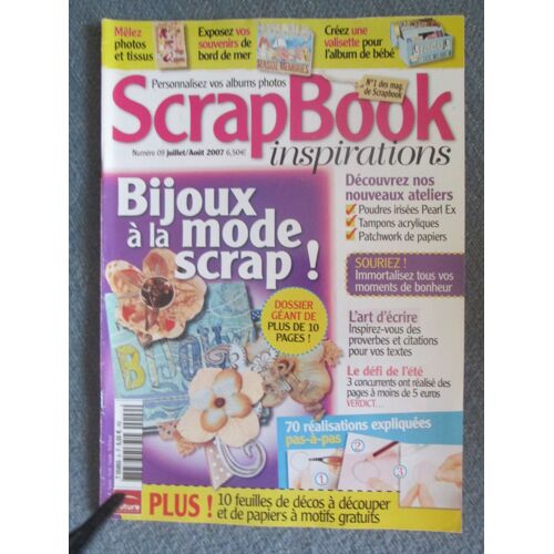 Magazine Scrapbook Inspirations N 09 Juillet Aout 2007