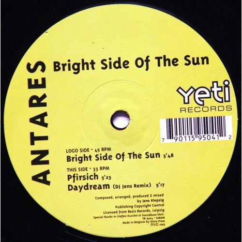 Antares - Bright Side Of The Sun (Maxi 45 Tours)