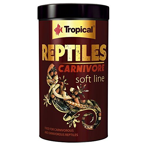 Tropical Soft Line Reptiles Carnivore Pour Reptile Amphibien 250 Ml