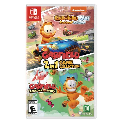 Garfield 2-In-1 Game Collection: Garfield Kart Furious Racing And Garfield Lasagna Party (:) Switch