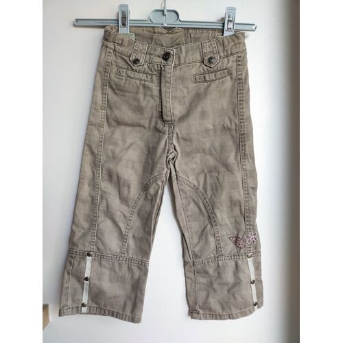 Pantacourt Palomino C&A Beige Rose 6.7 Ans