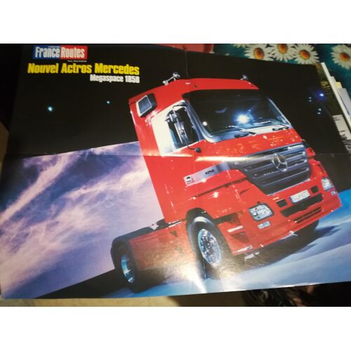 Poster Mercedes Actros Megaspace 1858