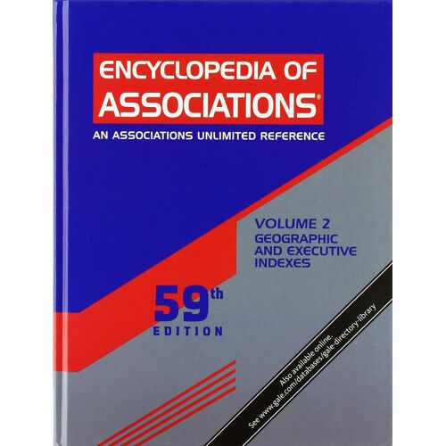 Encyclopedia Of Associations: National Organizations Of The U.S.