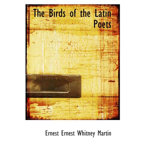 The Birds Of The Latin Poets