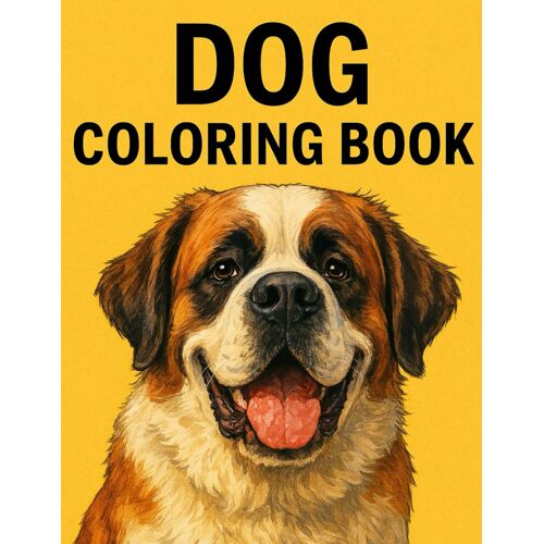 Dog Coloring Book: Expand Your Creativity With 20 Delightful Dogs!