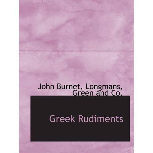 Greek Rudiments