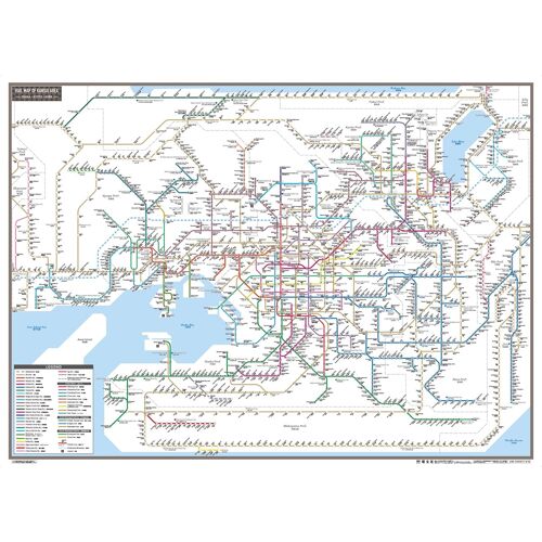 Rail Map Of Kansai Area