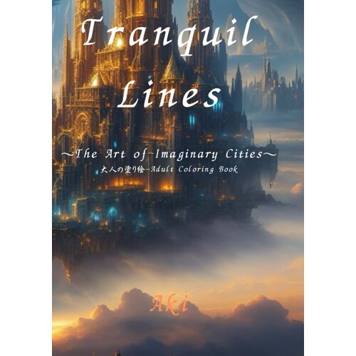 Tranquil Lines: The Art Of Imaginary Cities:-Adult Coloring Book