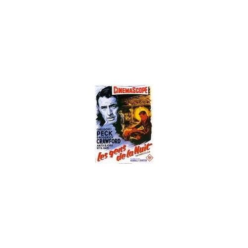 Les Gens De La Nuit De Nunnally Johnson Avec Gregory Peck, Broderick Crawford... - Affiche Originale De Film Format 120 X 160 Cm
