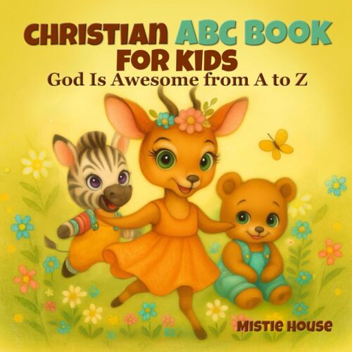 Christian Abc Book For Kids: God Is Awesome From A To Z - Preschool Book About God