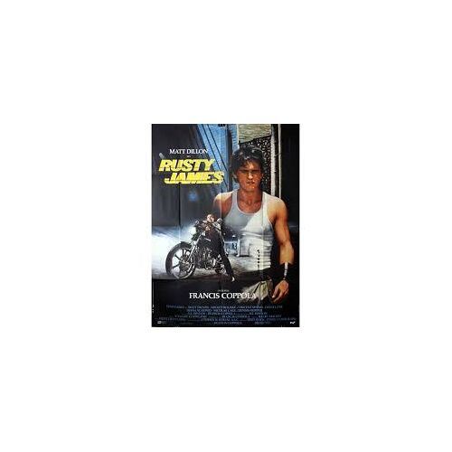 Rusty James De Francis Ford Coppola Avec Matt Dillon, Mickey Rourke... - Affiche Originale De Film Format 120 X 160 Cm