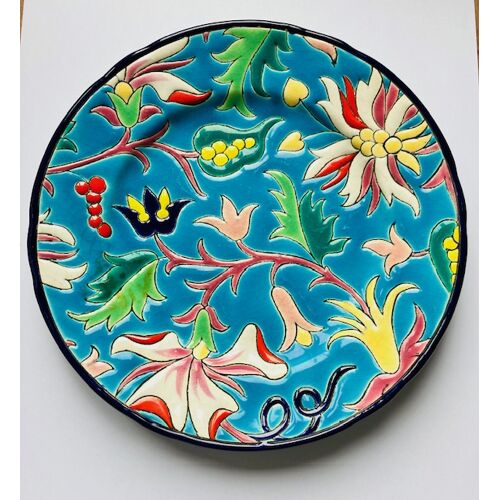 Emaux De Longwy, Assiette 17cm