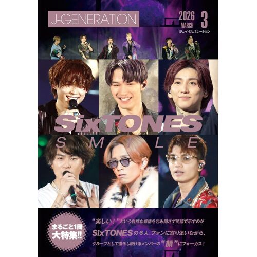 J-Generation202631!!Sixtones Face