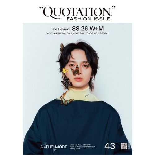 Quotation Fashion Issue The Review Ss26 W+M Vol.43