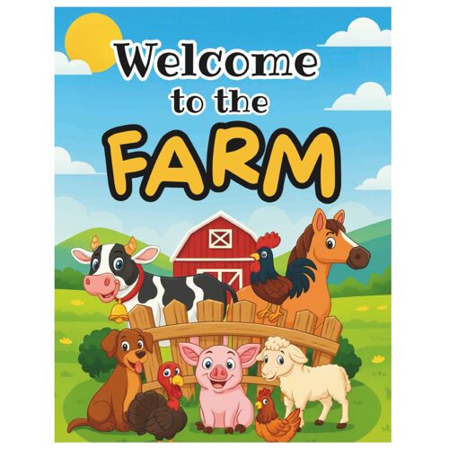 Farm Friends Coloring & Activity Book For Kids Ages 36: Cute Animals, Mazes, Dot-To-Dot, Puzzles & More!