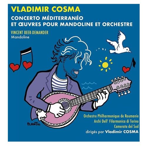 Concerto Mediterraneo Et Oeuvres Pour Mandoline Et Orchestre - Cd Album