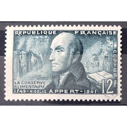 Inventeurs Célèbres 1955 - Appert Conserves (Très Joli N° 1014) Obl - France Année 1955 - Brn83 - N13139