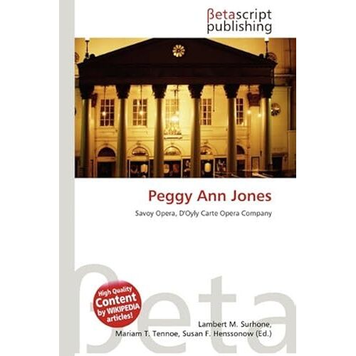 Peggy Ann Jones