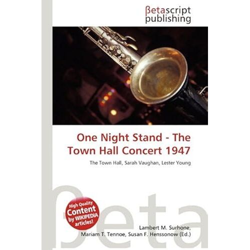 One Night Stand - The Town Hall Concert 1947