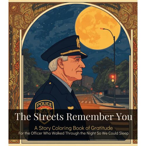 The Streets Remember You A Story Coloring Book Of Gratitude For The Officer Who Walked Through The Night So We Could Sleep