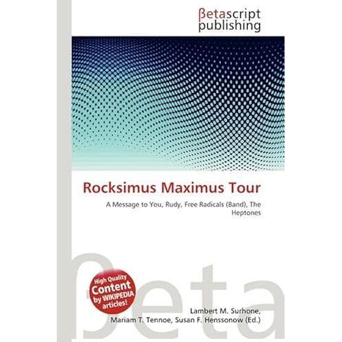 Rocksimus Maximus Tour