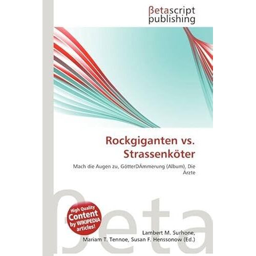Rockgiganten Vs. Strassenk Ter