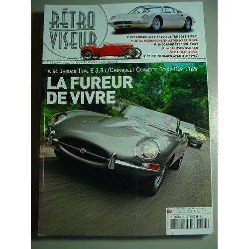 Retroviseur 315 De 2015 Ferrari 365p Speciale Tre Posti,Aston Martin Db4,Jaguar Type E Serie 1 3.8,Corvette Stingray,Salmson Gsc San Sebastian,Studebaker Avanti R1