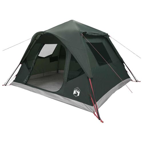 Vidaxl Tente Instantanée Avec Toit Vert Armée 305 X 275 X 190 Cm