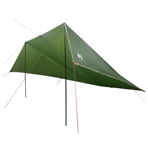 Vidaxl Auvent De Véhicule Vert 518 X 580 X 215 Cm Polyester Et Acier