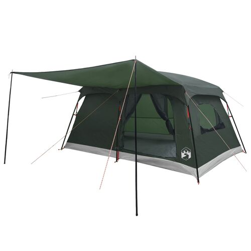 Vidaxl Tente Familiale Avec Toit Vert Armée 420 X 305 X 200 Cm